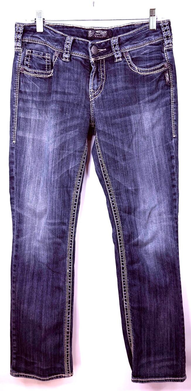 Silver Denim Women's Suki Straight Leg Jeans Size 30 x 32